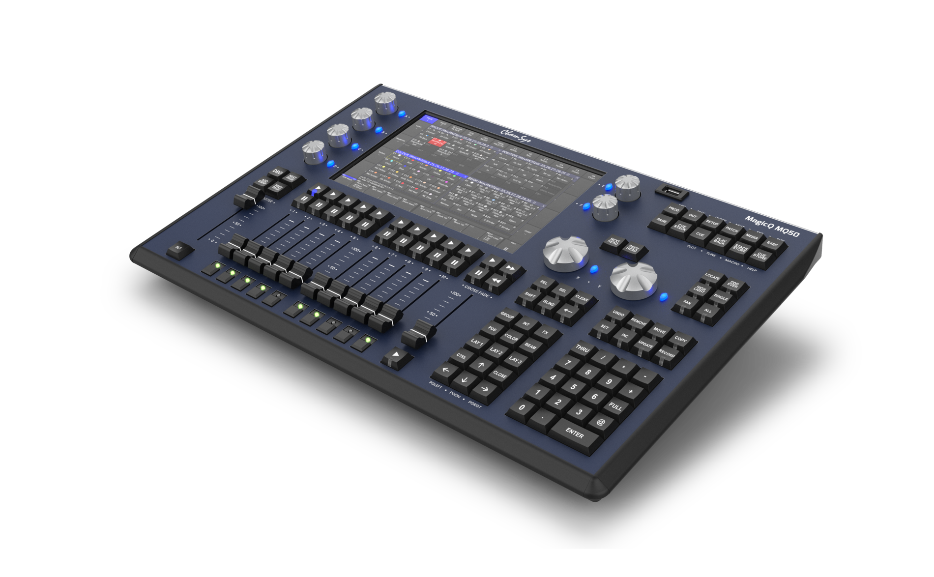 Chamsys MQ50 console lumière tactile 8 univers
