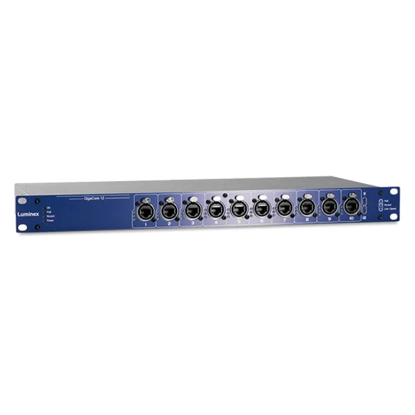Luminex GigaCore12 switch 12 ports POE+