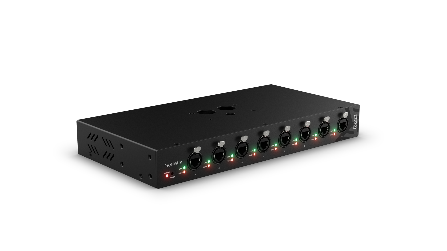 ChamSys GeNetix GS8 switch PoE 8 ports Gigabit 200W