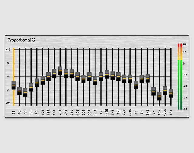 Allen & Heath dLive Proportional Q Graphic EQ égaliseur