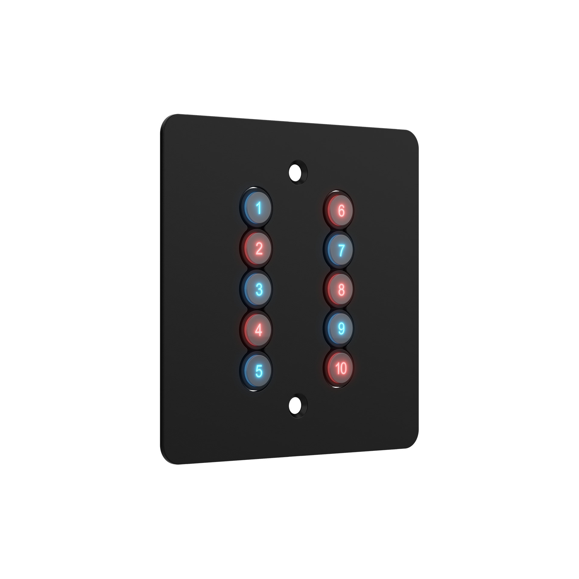 Chamsys GeNetix 10Scene Wall Plate plaque murale DMX lot de 2