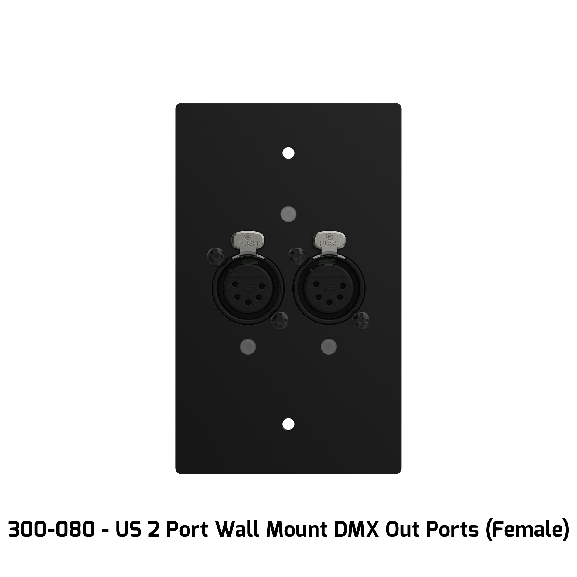 Chamsys GeNetix GW2O Node DMX mural 2 ports PoE