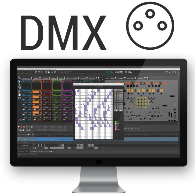 Chromateq DMX 512CH extension 512 canaux DMX