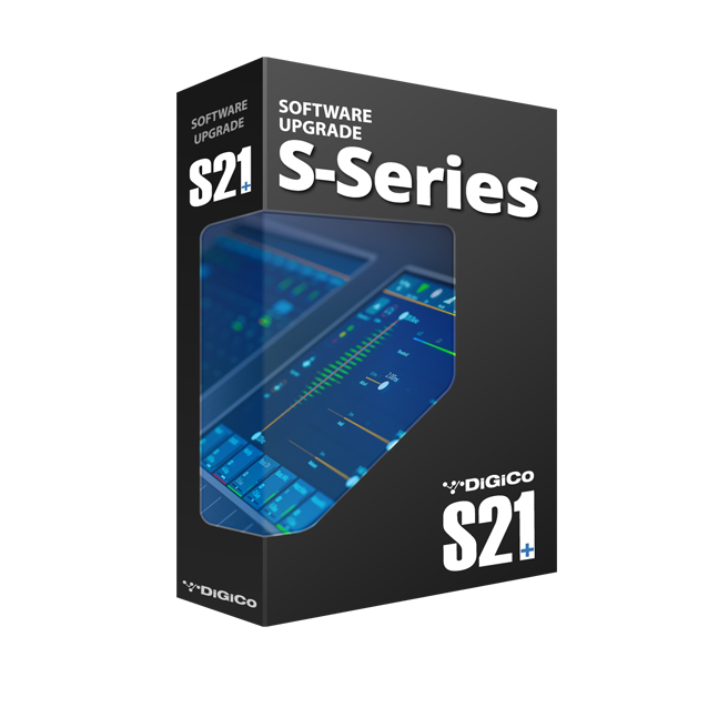 DiGiCo S-Series S21+ Upgrade V3.0 mise à jour 60 canaux