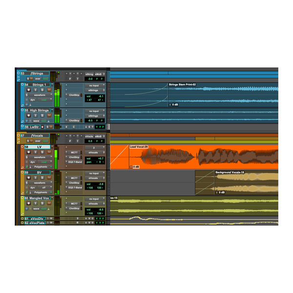 Avid ProTools64 station enregistrement 64 ch Mac Mini