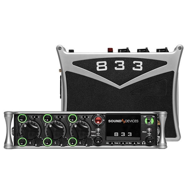 Fréquence MIXAGE Sound Devices 833 mixette 6 entrées