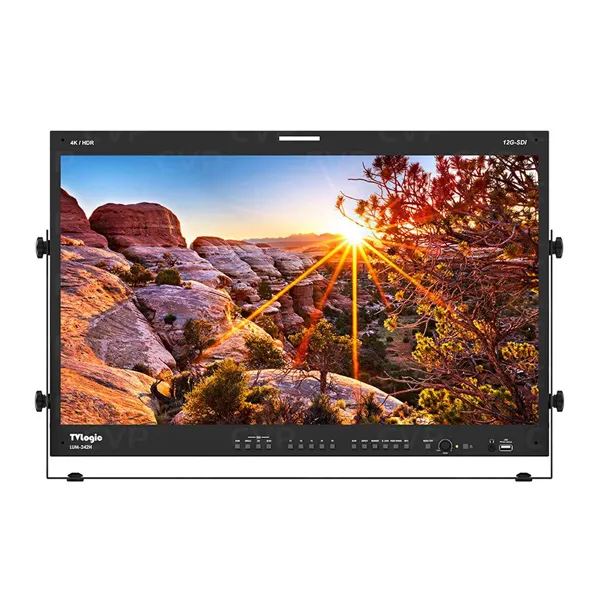 TVLogic LUM242G moniteur LCD 24" 4K HDR 12G-SDI