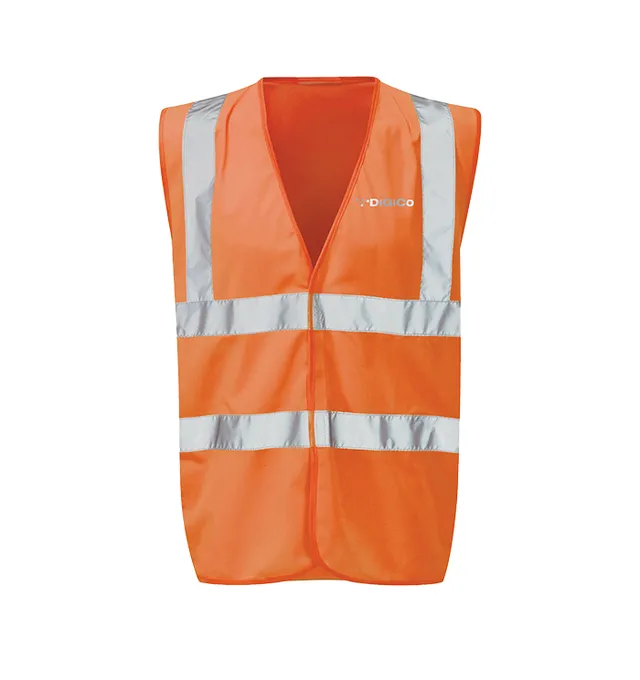 DiGiCo SD-Range Safe and Sound gilet haute visibilité orange