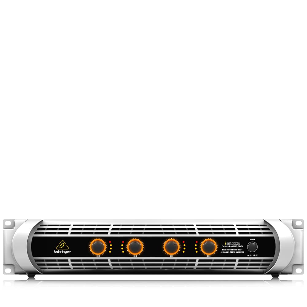 Behringer NU4-6000 iNUKE ampli sono 4 canaux 6000 W