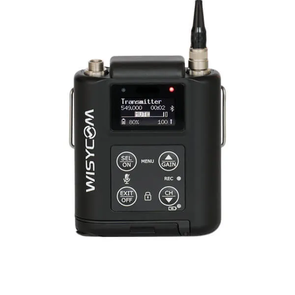 Wisycom MTP60 émetteur de poche 470-832 MHz