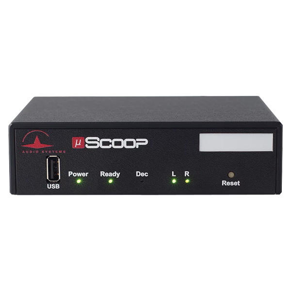 Aeta µ-SCOOP codec audio IP avec E/S analogique