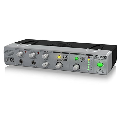 Behringer MIX800 Minimix mixeur karaoké 2 micros avec écho