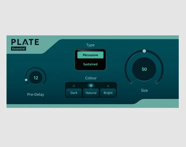 Allen & Heath dLive Essential Plate effet reverb instruments