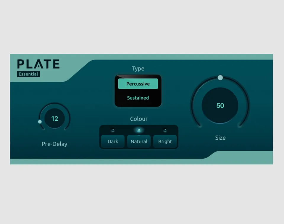 Allen & Heath dLive Essential Plate effet reverb instruments