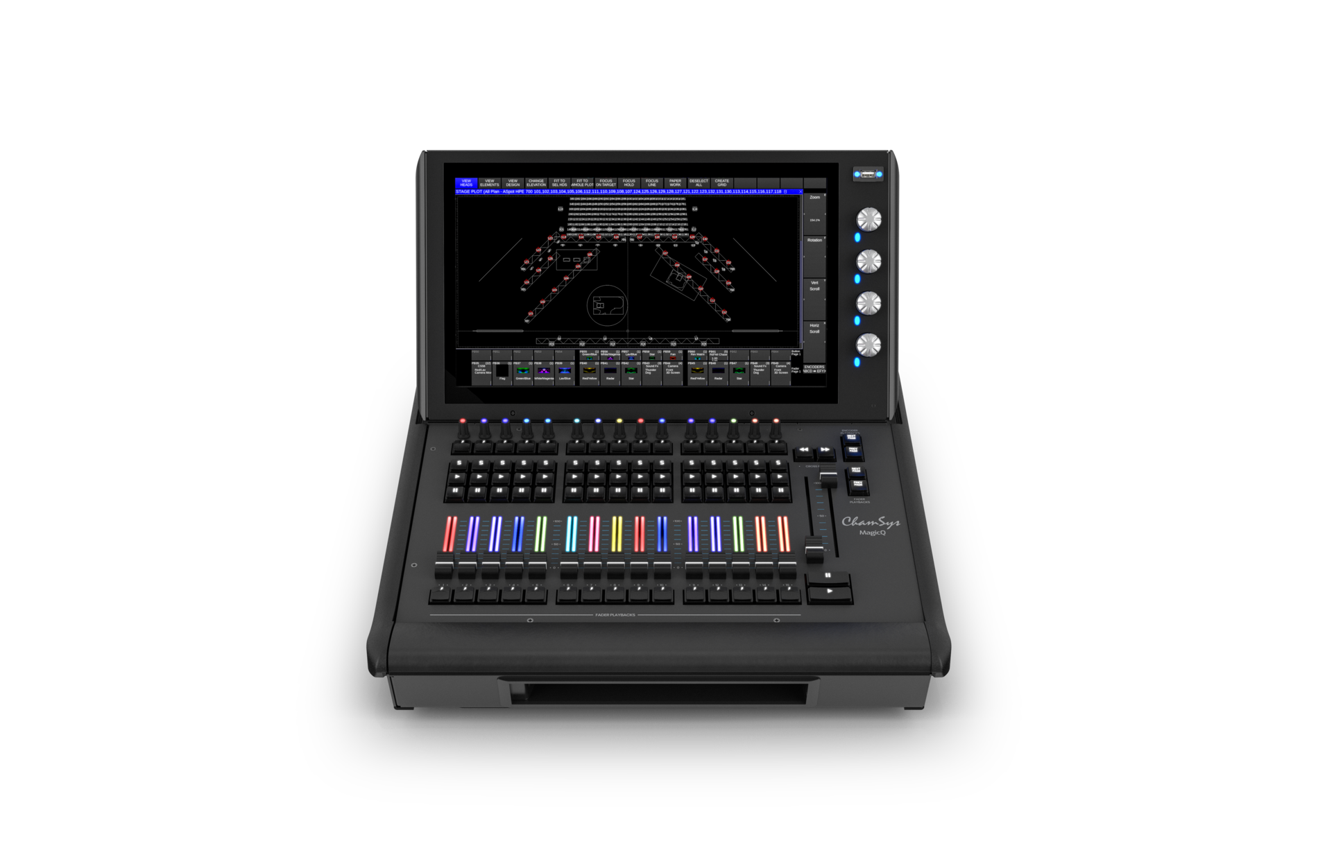 ChamSys MagicQ MQ500M Stadium Wing extension 30 playbacks