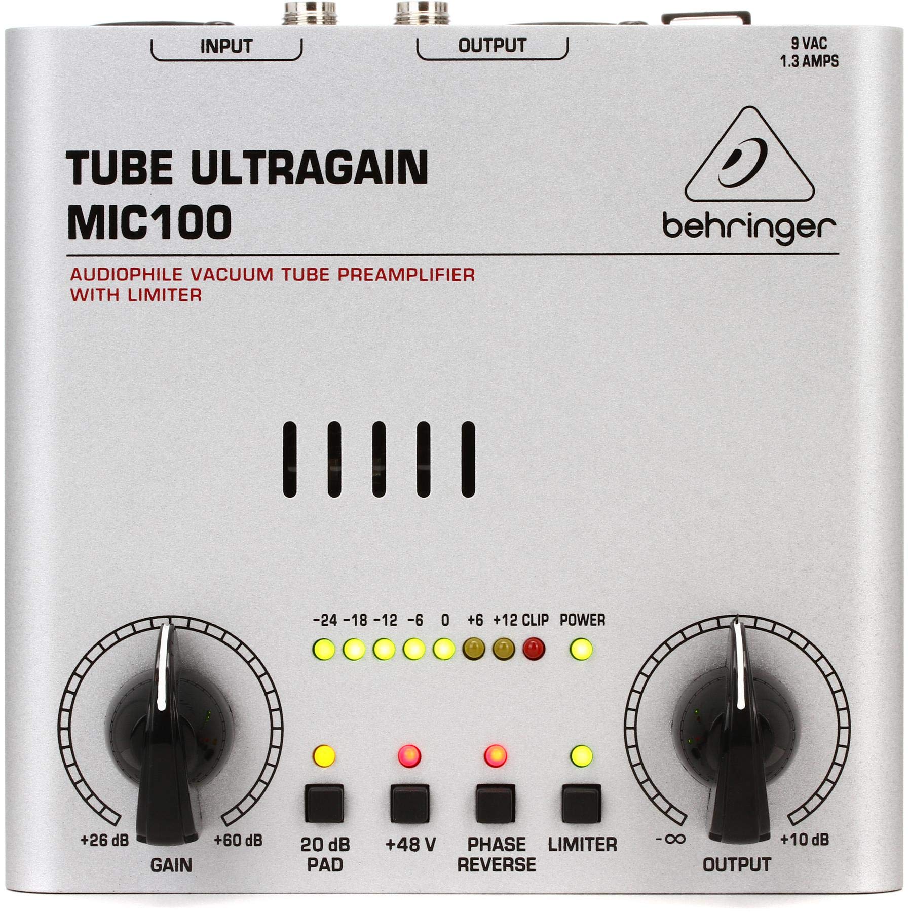 Behringer Tube Ultragain MIC100 préampli micro à lampe
