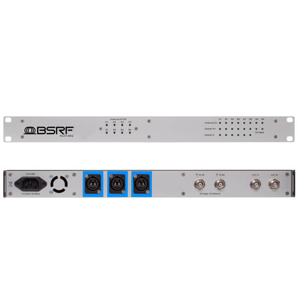 BSRF ACH862 matrice RF 3 diversity fibre + coax