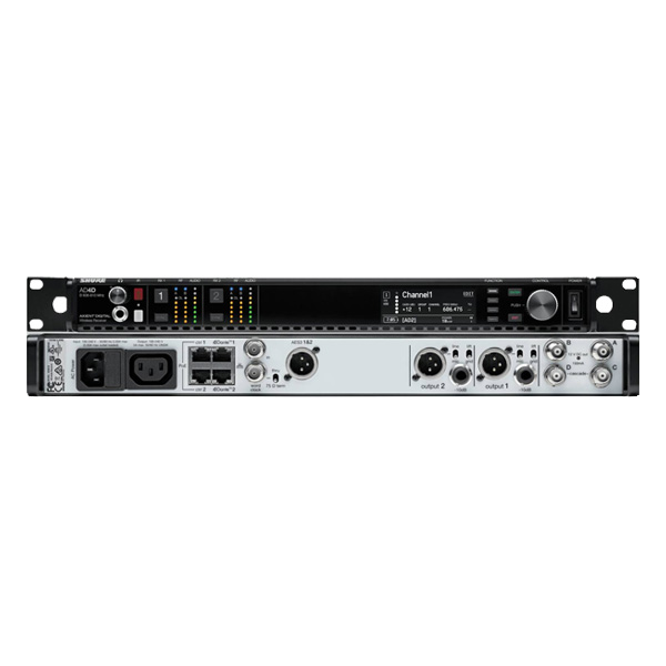 Shure AD4D-G56 double récepteur HF numérique 470-636 MHz