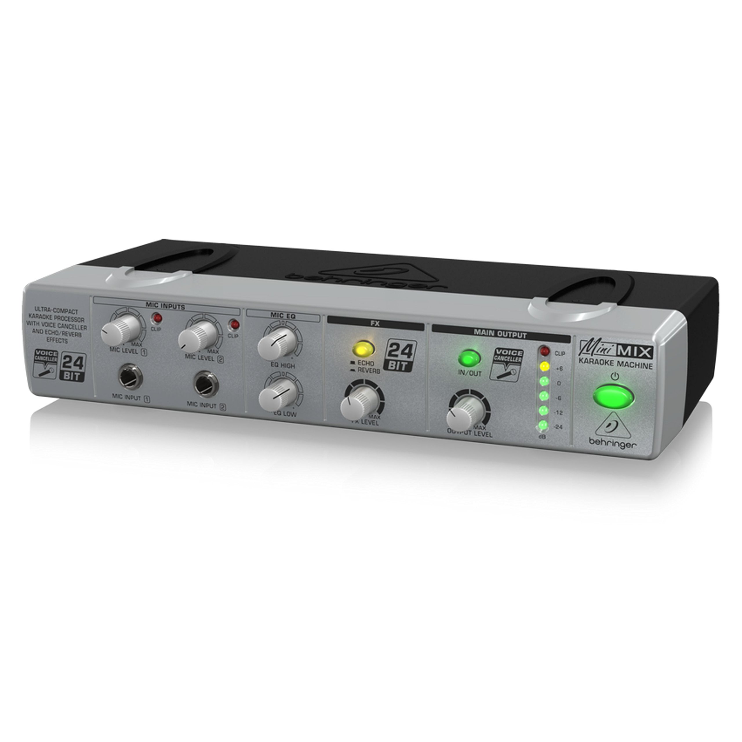Behringer MIX800 Minimix mixeur karaoké 2 micros avec écho