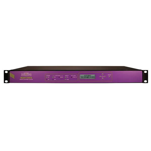 Fréquence Audio Studio Technologies 5401 master clock Dante