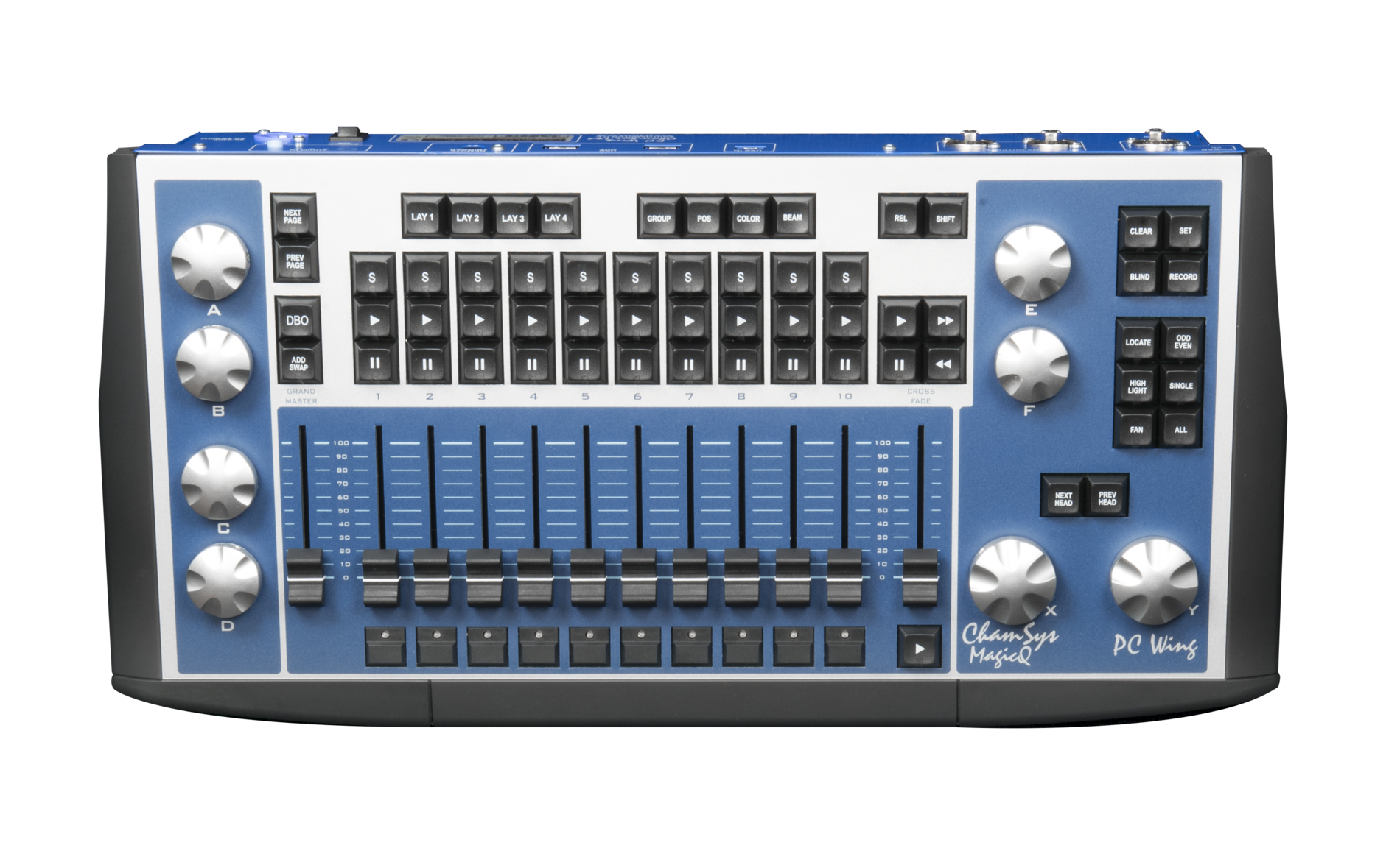 ChamSys Legacy MagicQ PC Wing Compact console DMX 64 univers