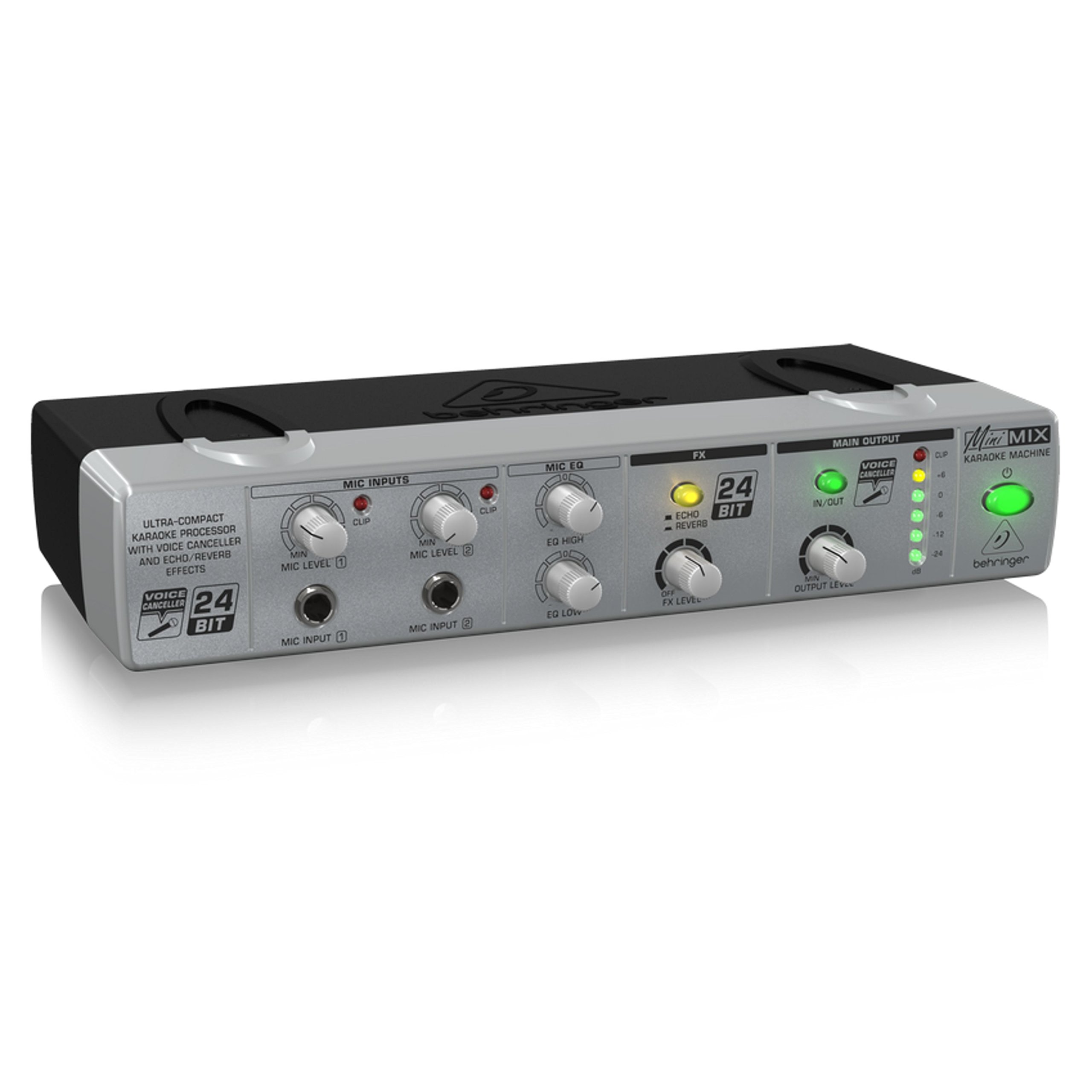 Behringer MIX800 Minimix mixeur karaoké 2 micros avec écho