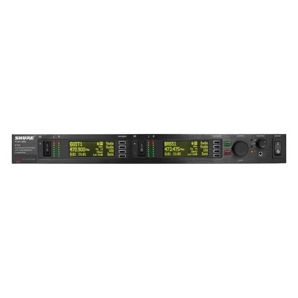 Shure P10T-G10E double émetteur IEM 470-542 MHz