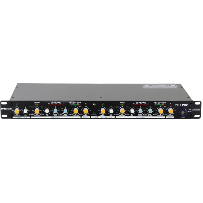 Invotone ICL2PRO compresseur audio 2 canaux rack