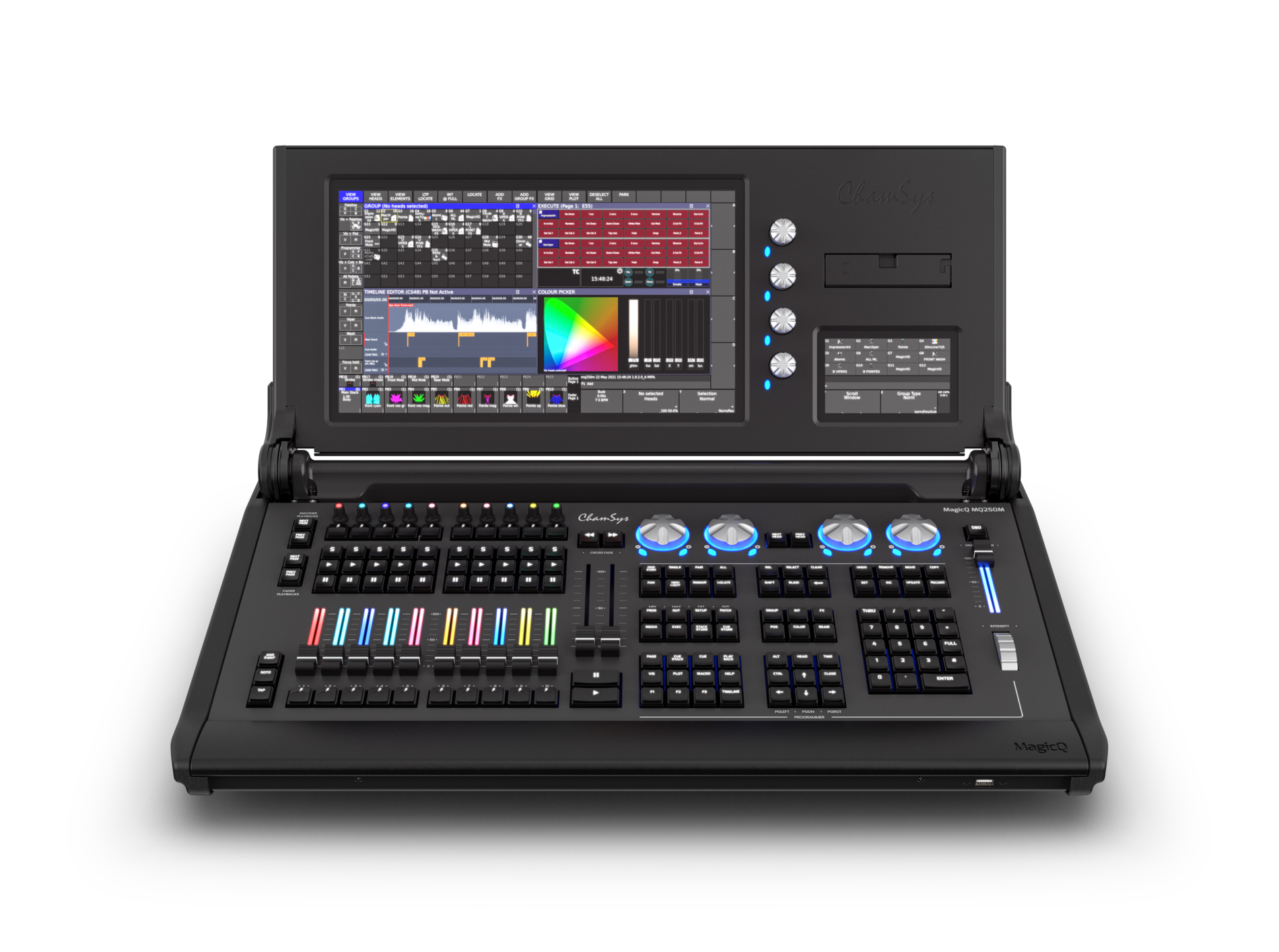 ChamSys MagicQ MQ250M console lumière 128 univers mobile