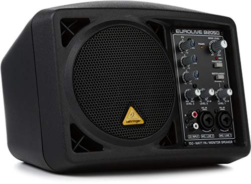 Behringer Haut-parleurs B205D Enceinte Retour 150W 3 Canaux