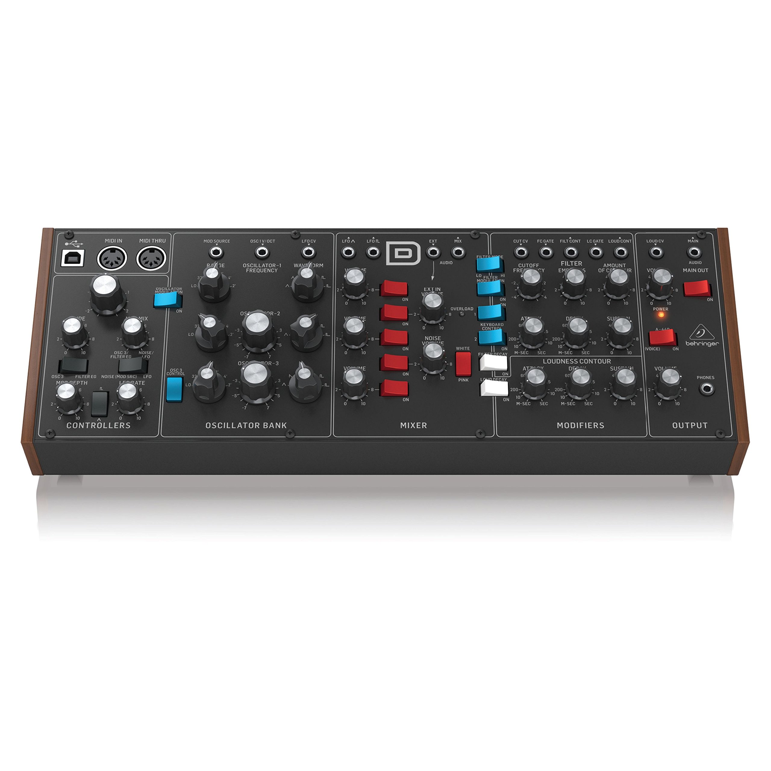 Behringer Model D synthétiseur analogique 3 VCO Eurorack