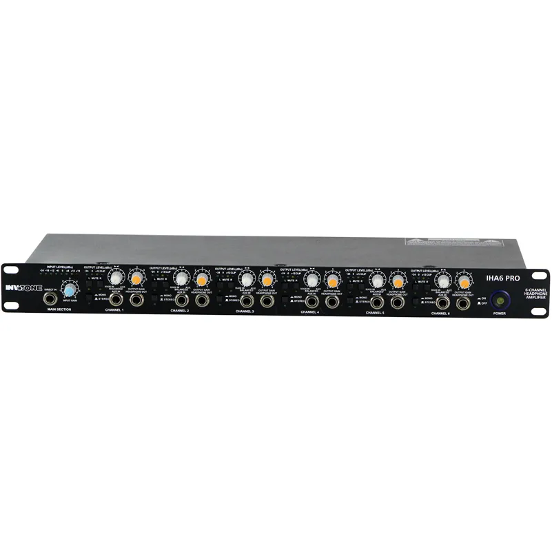 Invotone IHA6PRO ampli casque 6 canaux studio