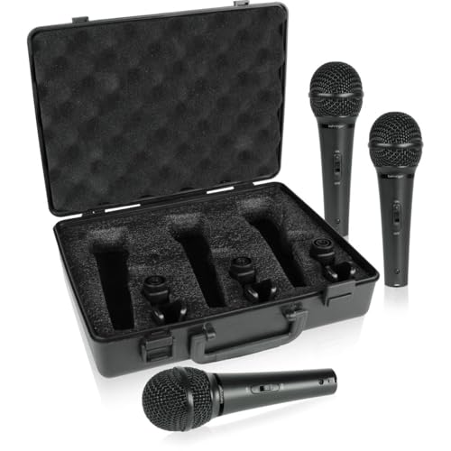 Behringer Ultravoice XM1800S micro chant lot de 3 noir