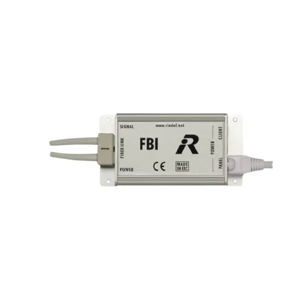 Riedel FBI interface intercom fibre 1 panel AES3
