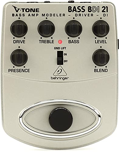 Behringer V-Tone GDI21 pédale guitare simulateur ampli DI