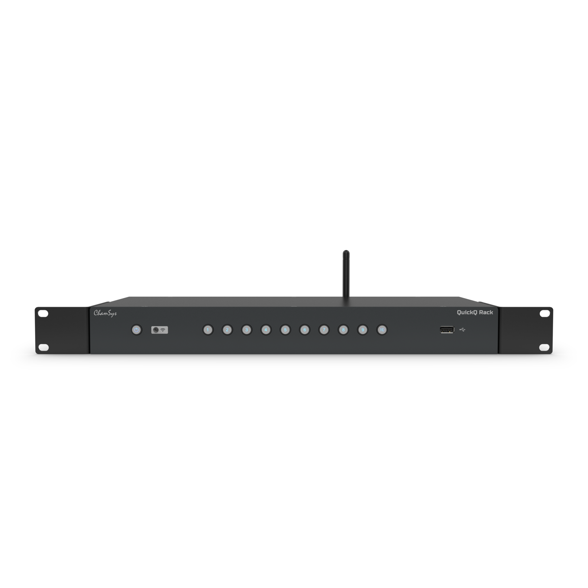 ChamSys QuickQ Rack console lumière 4 univers rackable