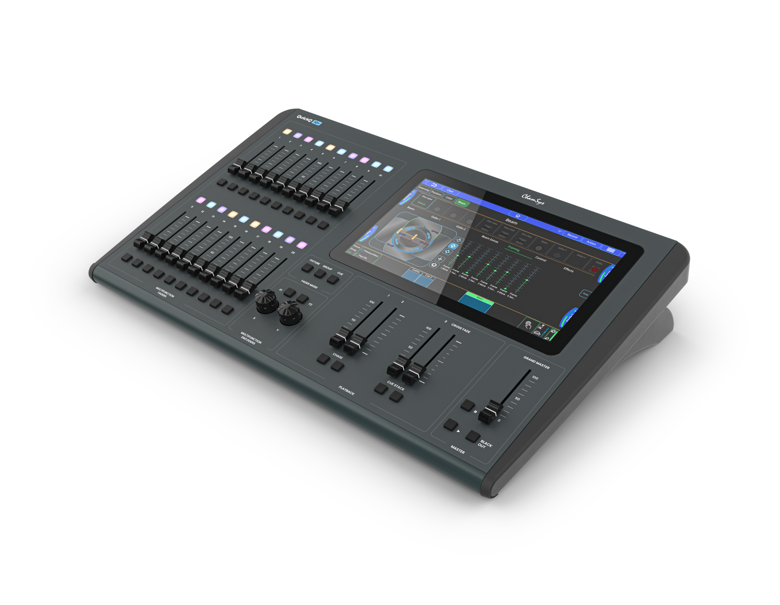 ChamSys QuickQ 10+ console éclairage DMX 1 univers tactile