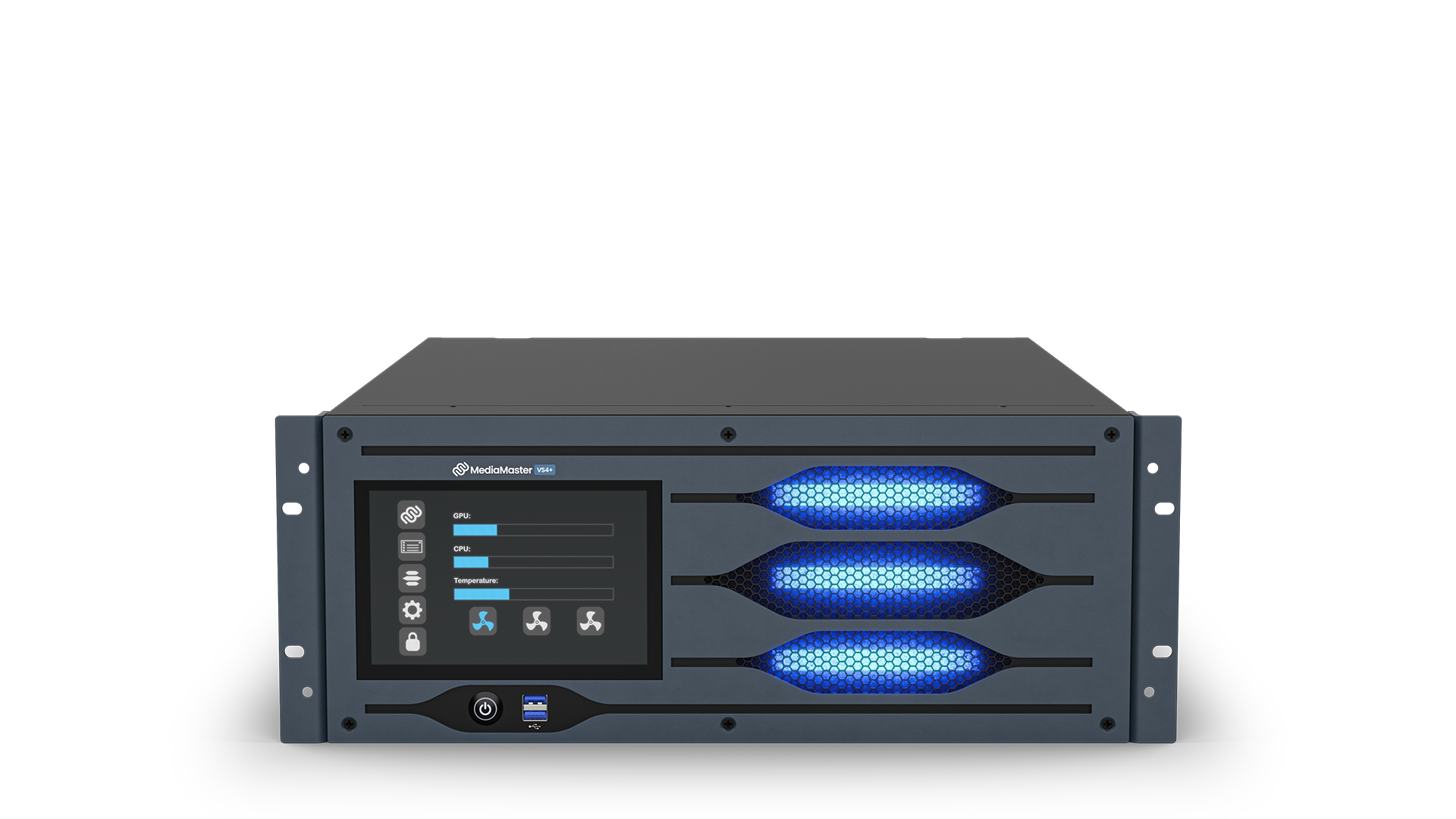 Chamsys MediaMaster VS4+ serveur média rack 4x 4K