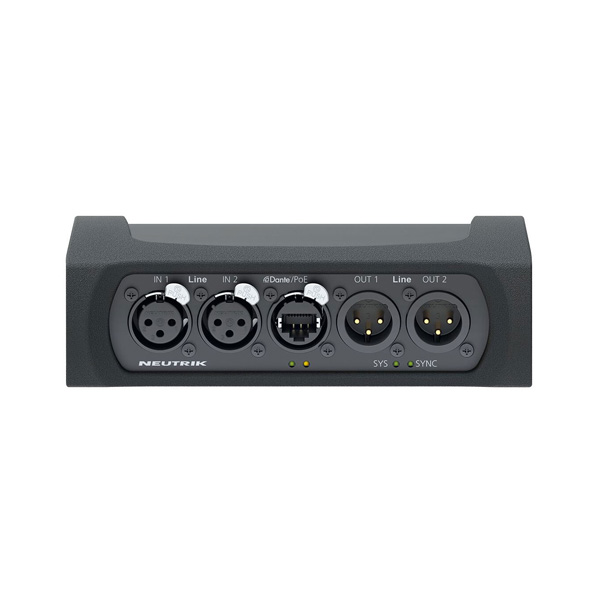 Fréquence Audio Neutrik NA2-IO-DLINE convertisseur Dante 2xAIO