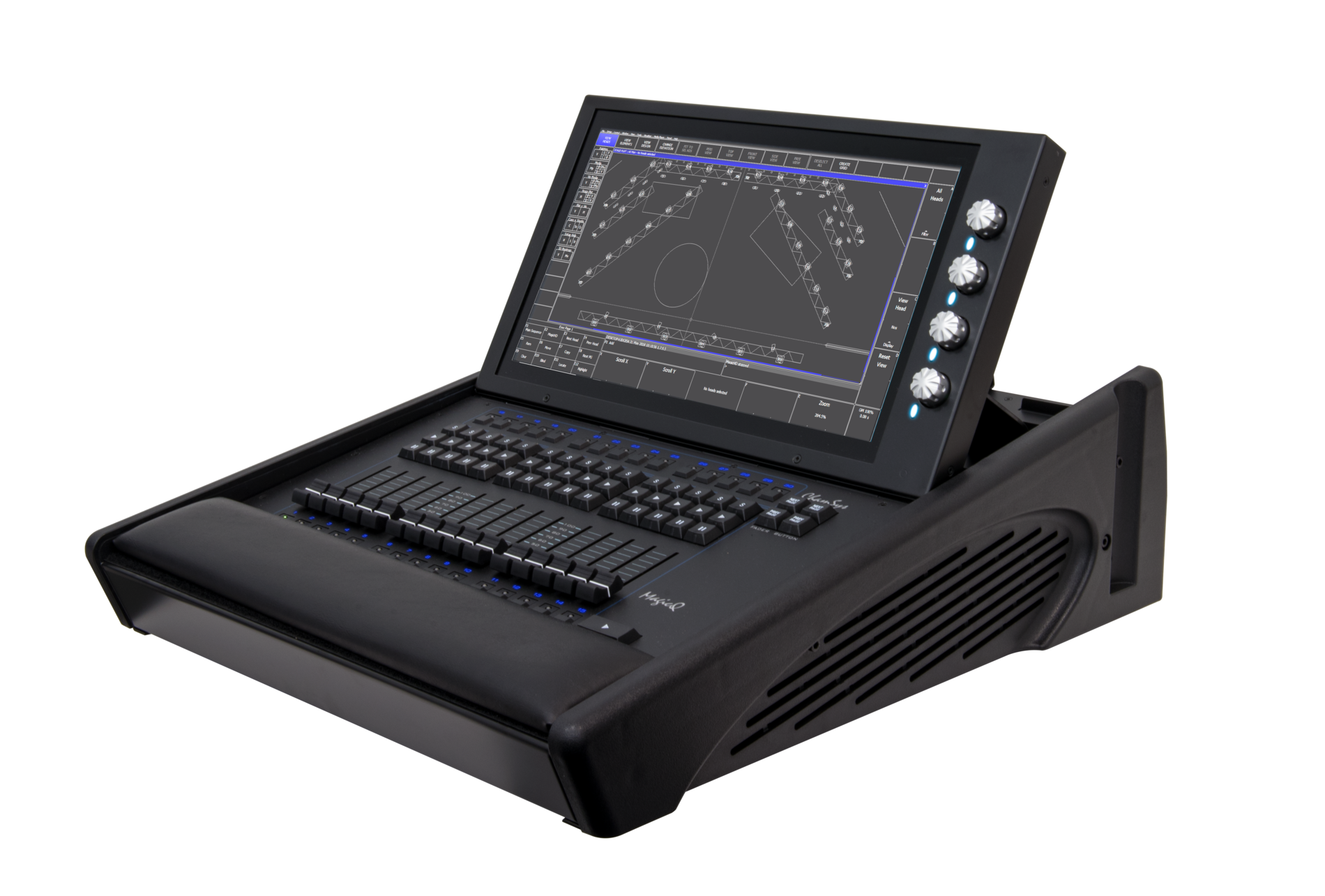 ChamSys Legacy MagicQ MQ500 Stadium Wing console DMX tactile