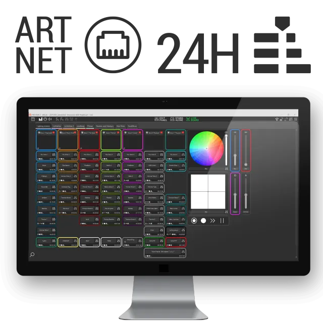 Chromateq Key File L16U licence contrôle DMX 16 univers