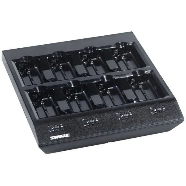 Shure SBC800 chargeur 8 batteries SB900 HF sans fil
