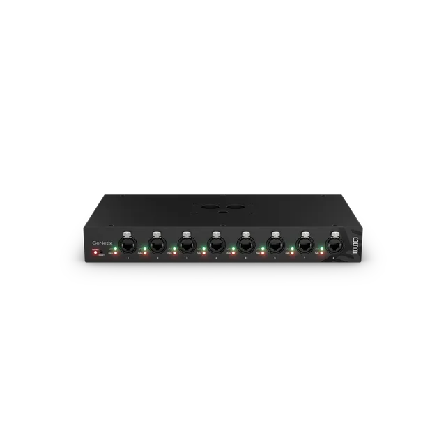 ChamSys GeNetix GS8 switch PoE 8 ports Gigabit 200W
