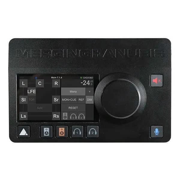 Merging Anubis interface audio monitoring AES67