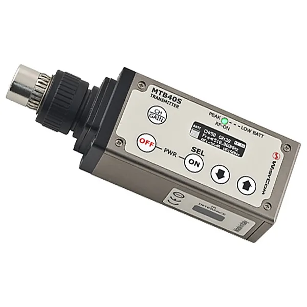 Wisycom MTB40S émetteur HF plug-on 470-640