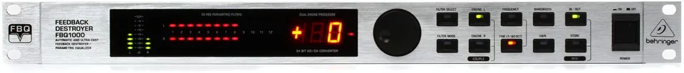 Behringer Feedback Destroyer FBQ1000 anti-larsen 2 canaux