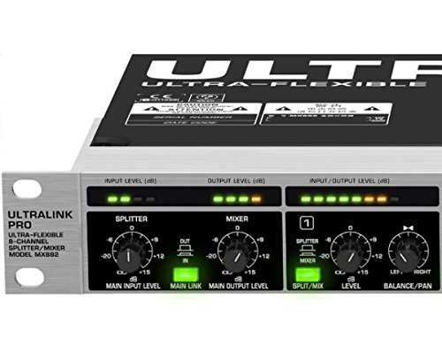 Behringer MX882 Ultralink Pro répartiteur ligne 8 canaux