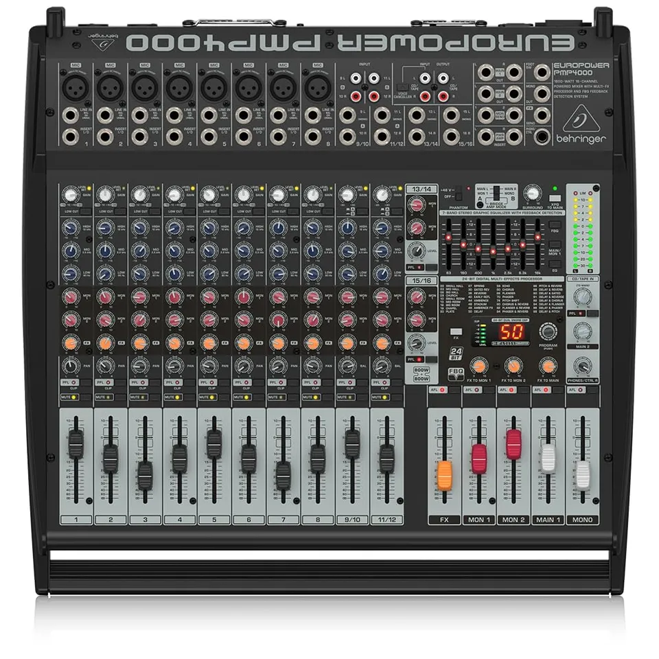 Behringer Europower PMP4000 table de mixage amplifiée 16 canaux