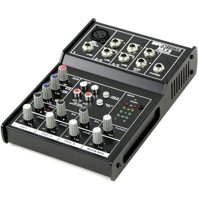 Invotone MX5 console mixage 5 canaux XLR