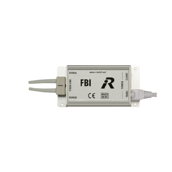 Riedel FBI interface intercom fibre 1 panel AES3